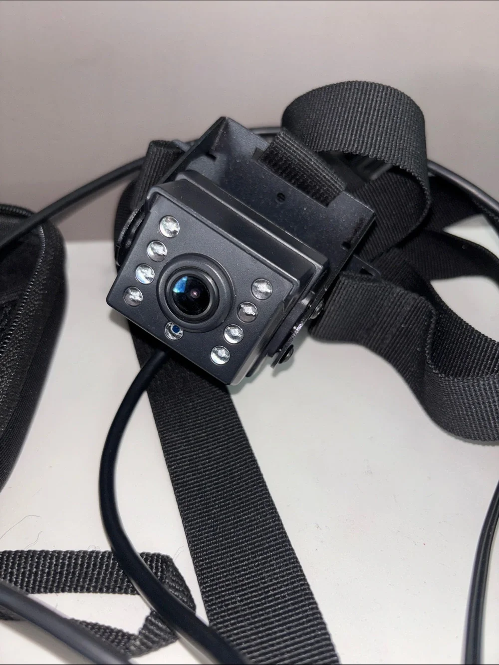 Car Baby Backseat Rearview Camera with Black Storage Case